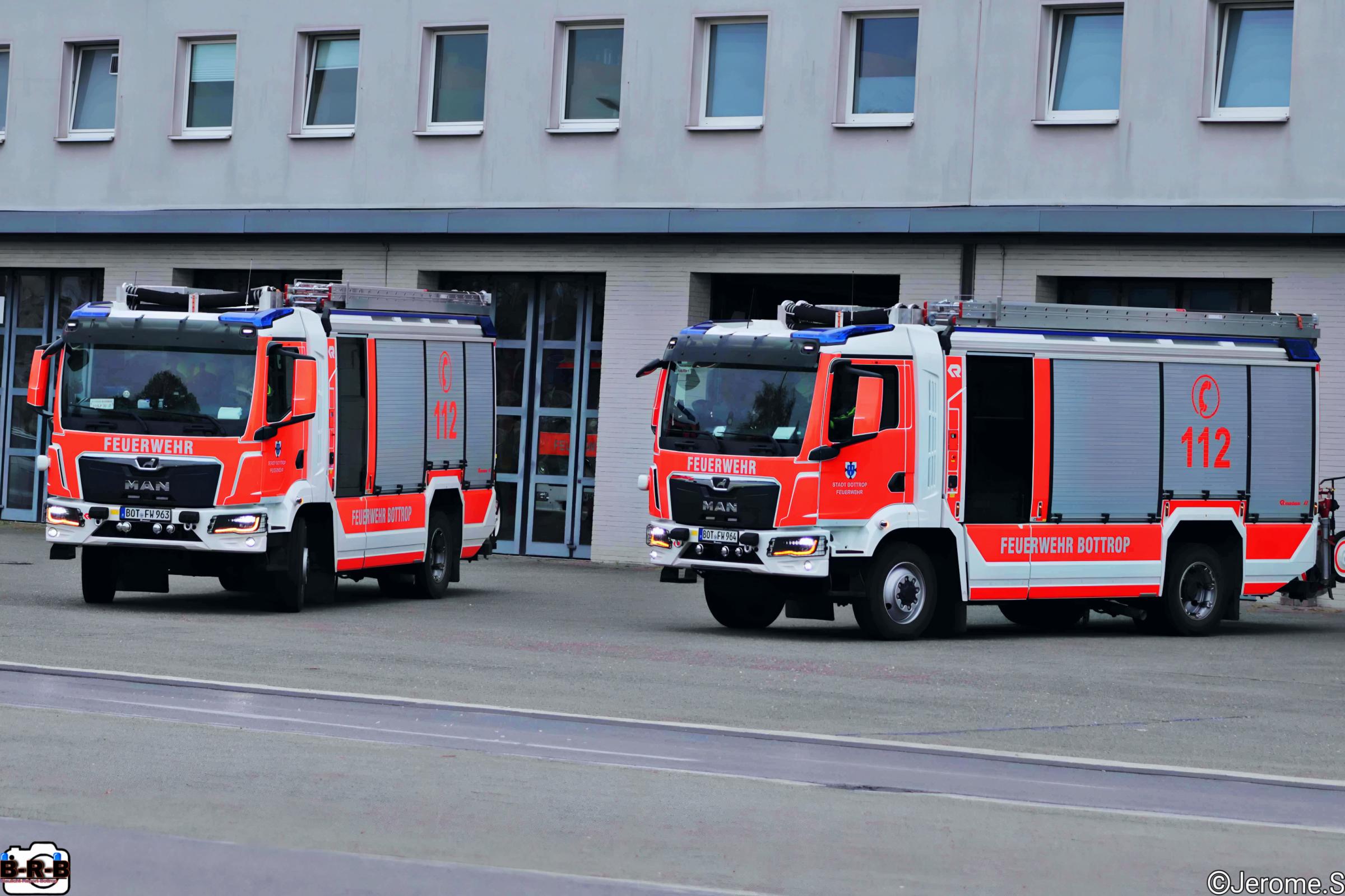 Sterkrader Straße: Löschzug nach Alarm schnell wieder abgerückt