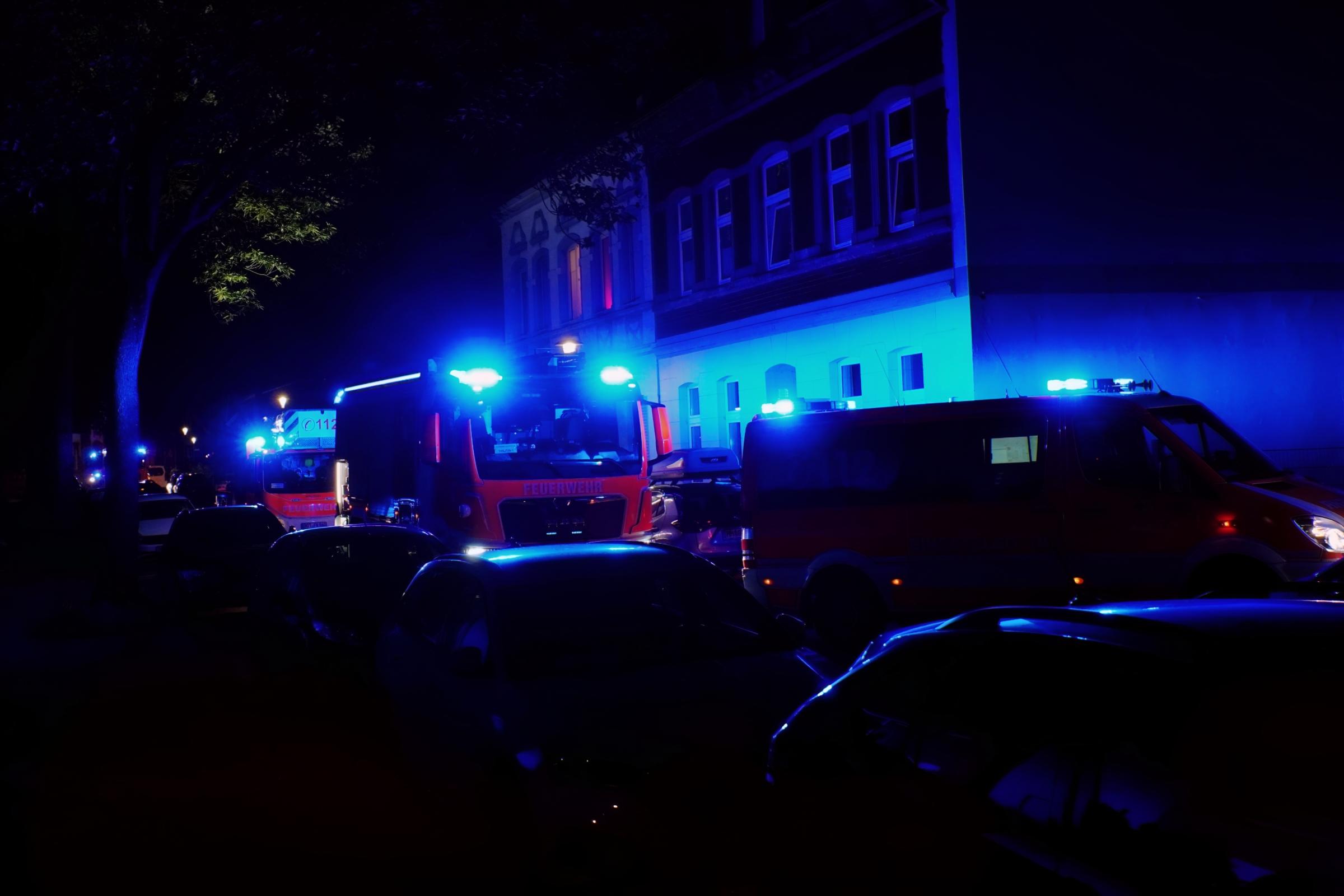 Kellermannstraße: Wohnungsbrand in Bottrop, Bewohner im Krankenhaus